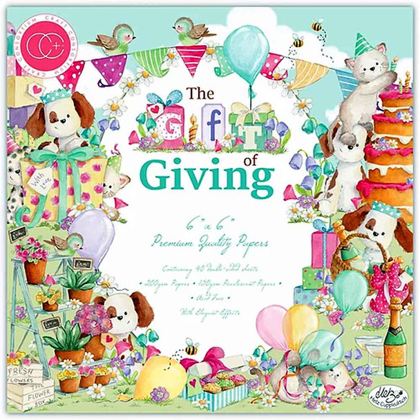 The Gift of Giving | Helz Cuppleditch | Craft Consortium | 6" x 6" Paper Pad
