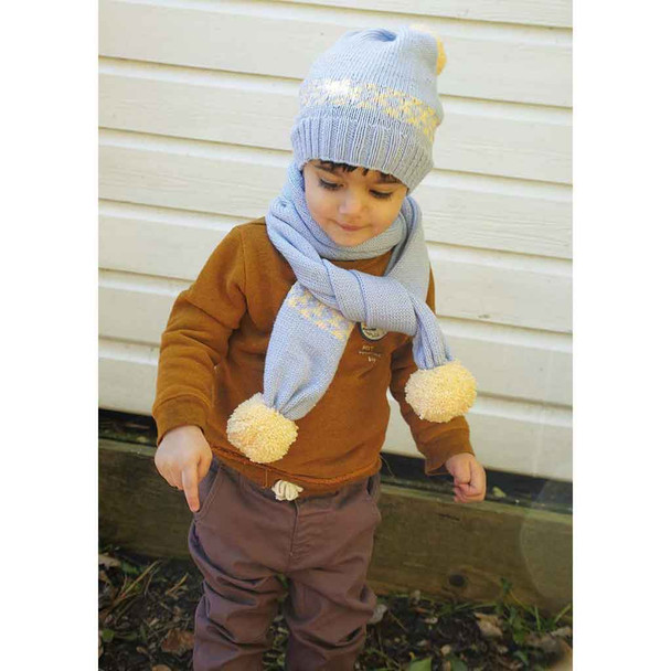Rowan Puggle Hat Baby accessories Knitting Pattern using Super Fine Merino 4ply | Digital Download (ZB186-00015) - Main Image