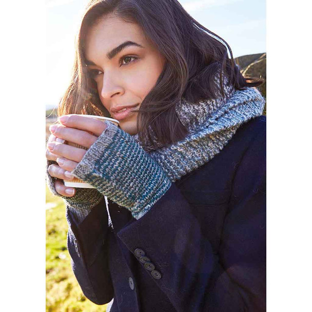 Rowan Nether Accessories Knitting Pattern using Cashmere Tweed | Digital Download (ZB242-00013) - Main Image