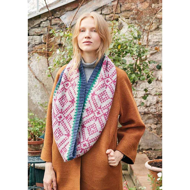 Rowan Norrun Accessories Knitting Pattern using Felted Tweed | Digital Download (ZB238-00007) - Main Image