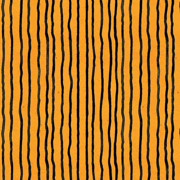 Goose Tales Riley Blake EQS Fabrics | RBC9394ORANGE Spooky Stripes on Orange