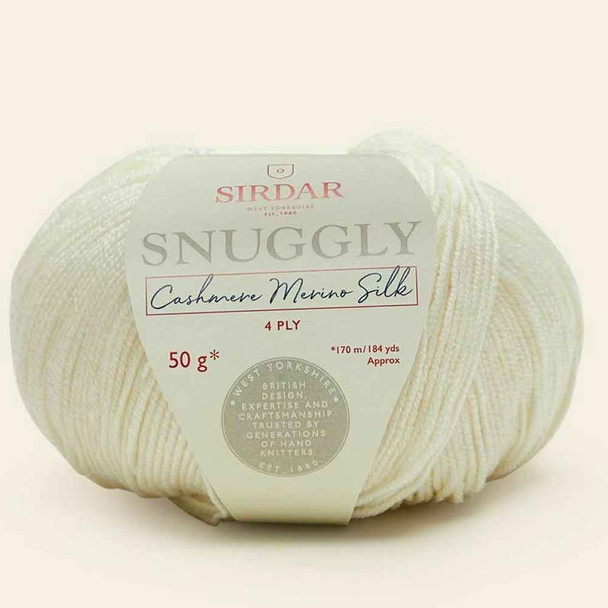 Sirdar Snuggly Cashmere Merino Silk 4 Ply, 50g Balls | 301 Mother Goose