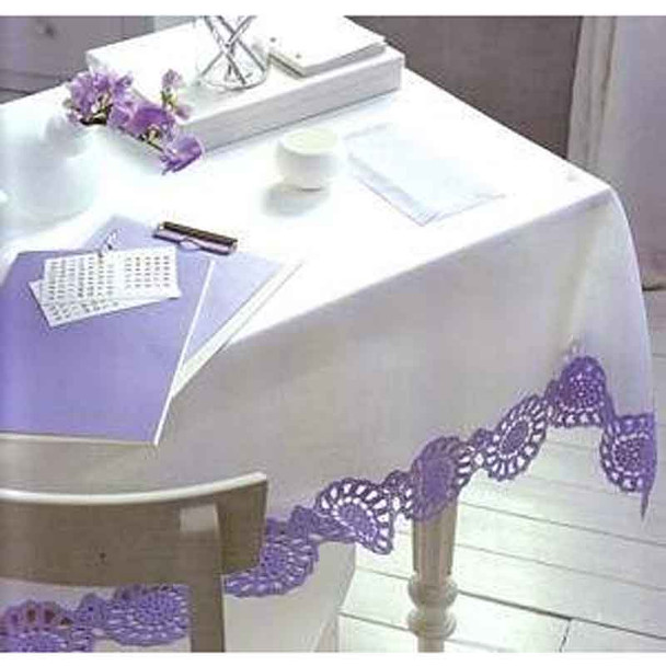 DMC Tablecloth and Tablemat Border Crochet Pattern