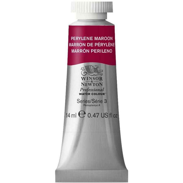 Winsor & Newton | Professional Watercolour | 14ml Tubes | Perylene Maroon