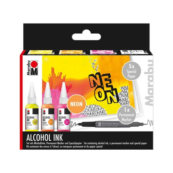 Marabu Alcohol Ink Set - Main Image