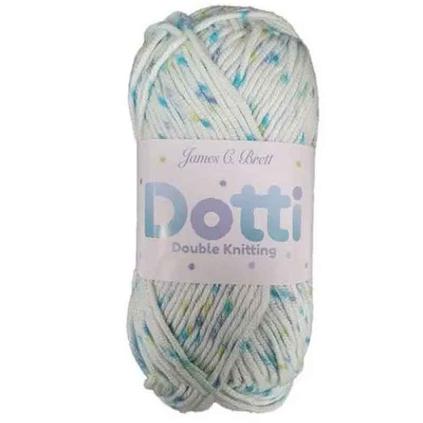 James C Brett Dottie DK Knitting Yarn, 50g Balls | DT02 Green