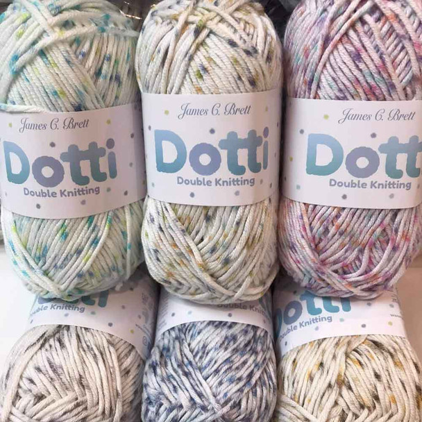 James C Brett Dottie DK Knitting Yarn, 50g Balls | Various Shades - Main Image