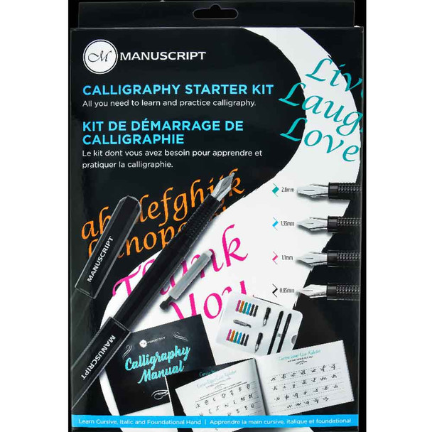 Manuscript Calligraphy Starter Kit | Set of 17