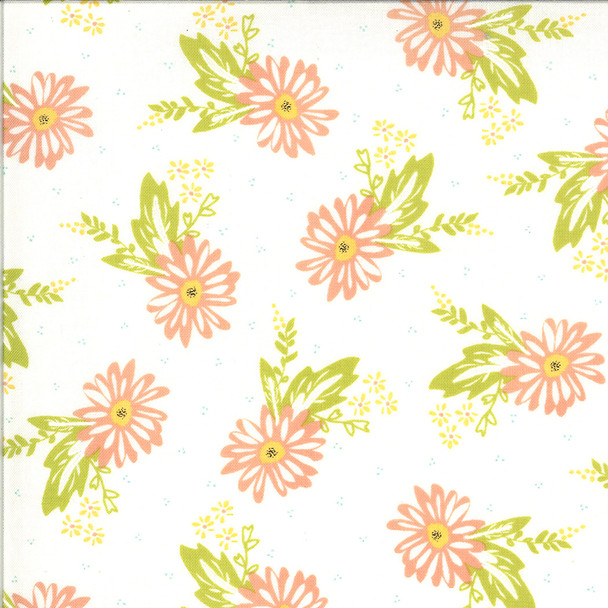 Happy Days | Sherri and Chelsi | Moda Fabrics | 37600-11 | Carnation Ivory