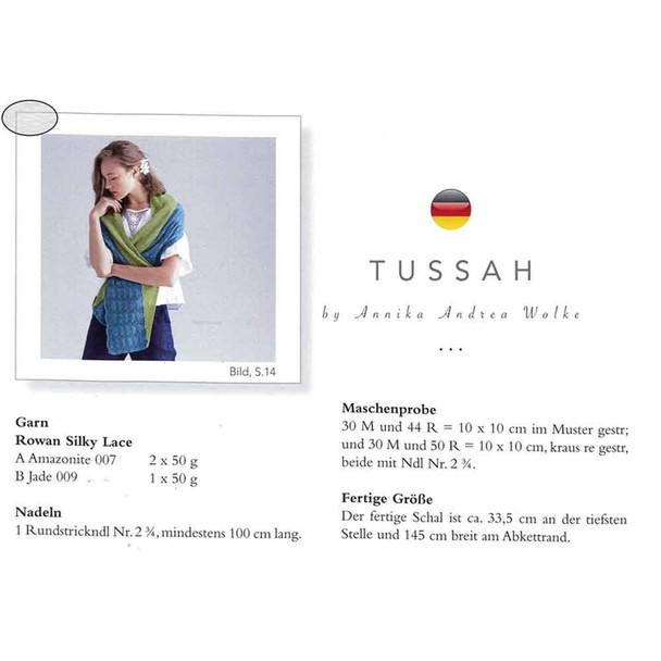 Tussah - Pattern Information