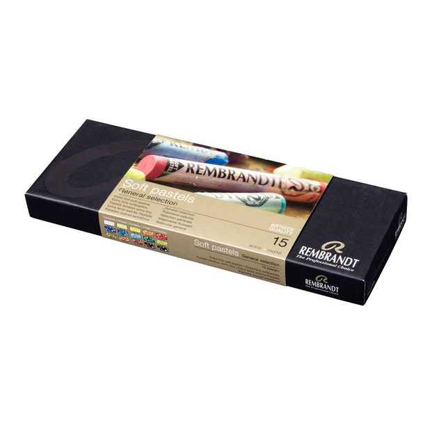 Rembrandt Extra Fine Soft Pastels | Full Length Box Sets | Set of 15 - Main Image