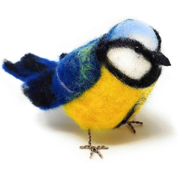 Blue Tit Needle Felting Kit | The Crafty Kit Co. 