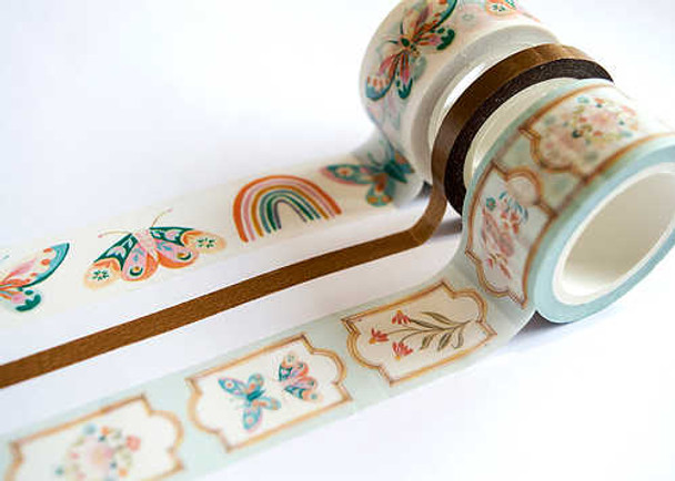 Secret Garden Premium Washi Tape | Clare Therese Gray | Craft Consortium - The product out of the packet
