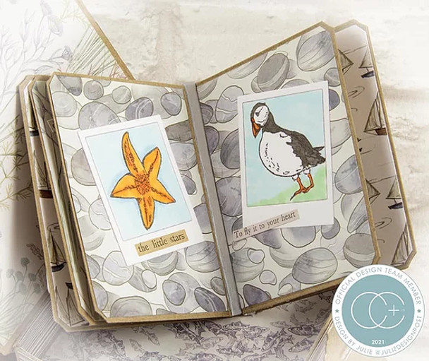 Sea & Shore Lighthouse Sea Stamp Set | Hackney & Co | Craft Consortium - Idea of what you can create