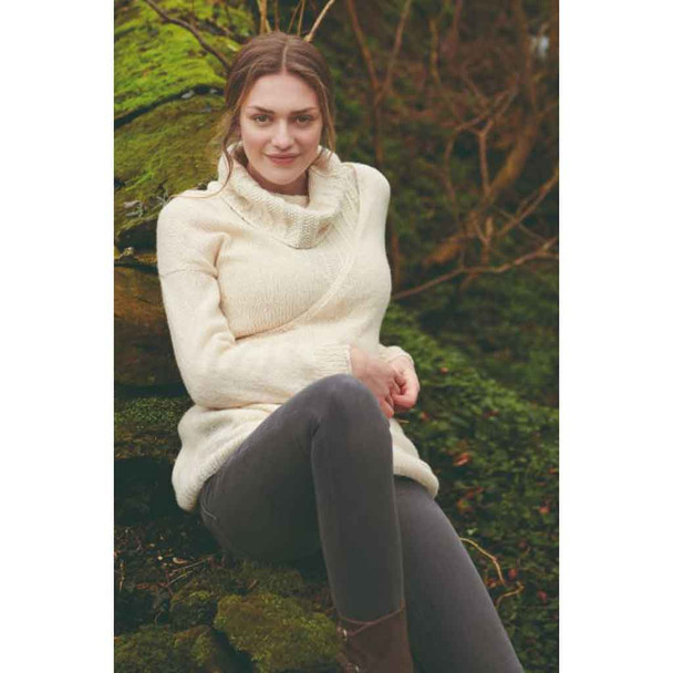 Rowan Tranquil Womens Cardigans Knitting Pattern using Cashmere Haze | Digital Download (ZM662-00009) - Main Image