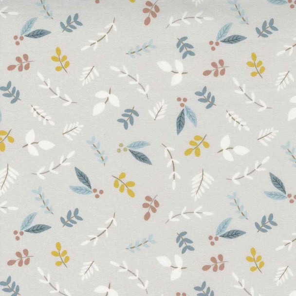 Little Ducklings Paper and Cloth Moda Fabric | 25102-14 Warm Grey - Main Image