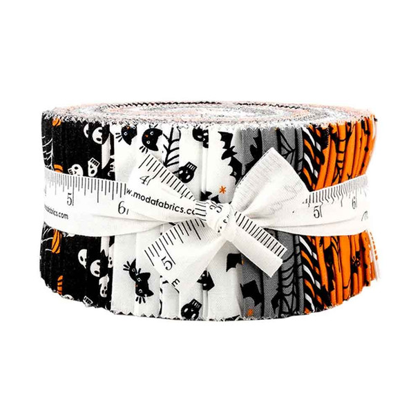  Holiday Essentials - Halloween Stacy Iest Hsu Moda Fabric | 20730JR Jelly Roll