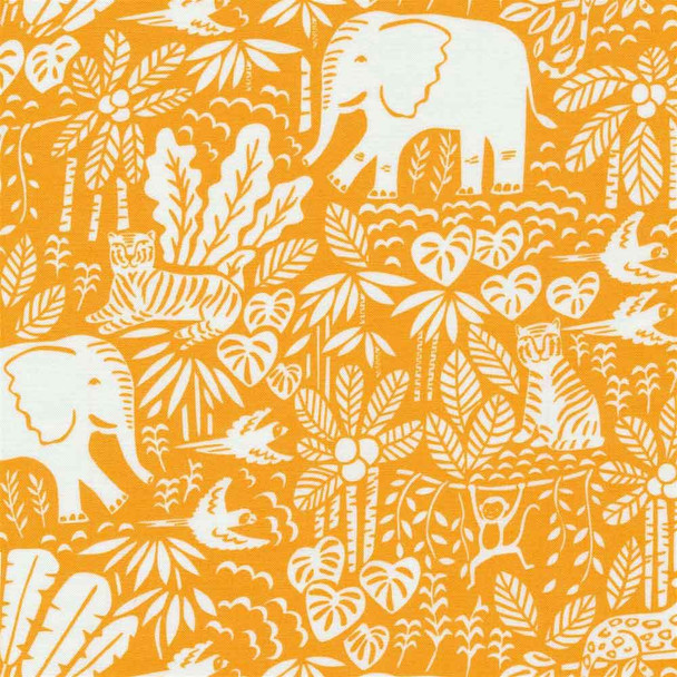 Jungle Paradise | Stacy lest Hsu | Moda Fabrics | 20785-14 Tiger