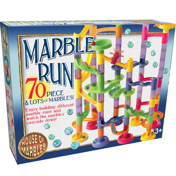 70 Piece Marble Run Set | House of Marbles