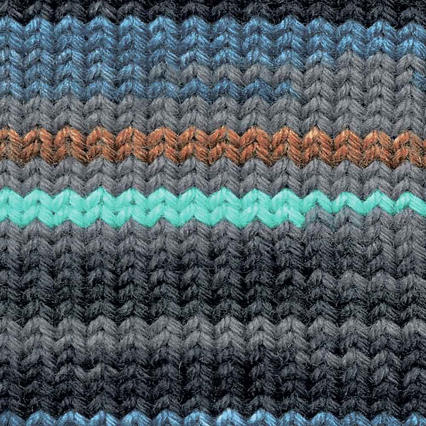 Regia Color 6 Ply Sock Knitting Yarn in 150g Balls | 06838 Volcano Kilauea - sample