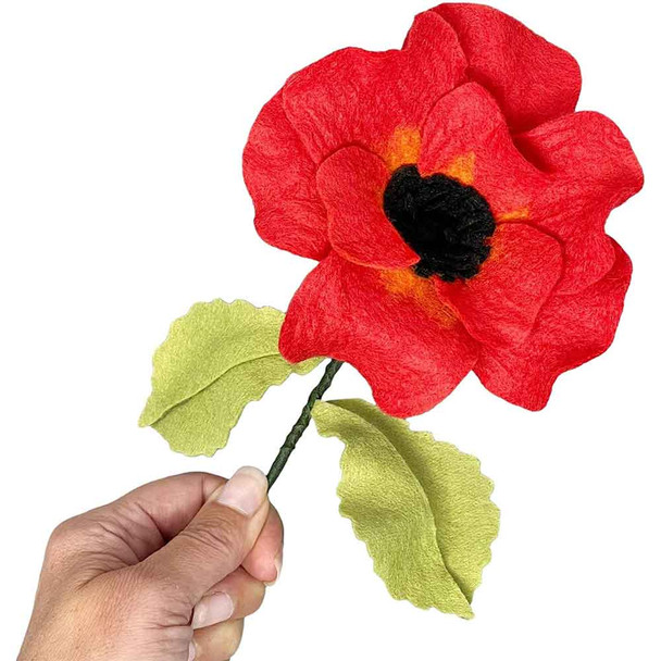 The Crafty Kit Company | Felt Poppy Craft Kit