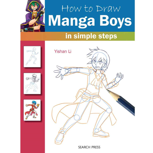 How to Draw | Manga Boys in Simple Steps