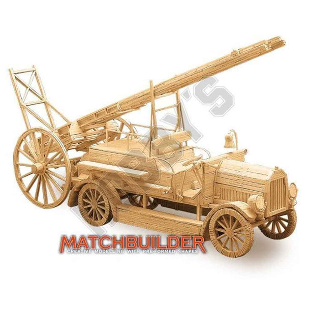 Hobby's Matchstick Kit | Early 1900 Fire Engine
