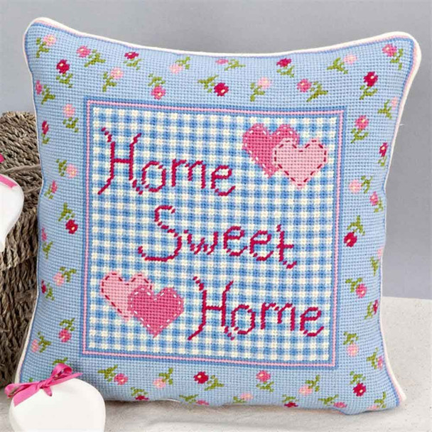 Twilleys of Stamford Tapestry Kit | Home Sweet Home 31 x 31cm, 10hpi Canvas (2894/0012)