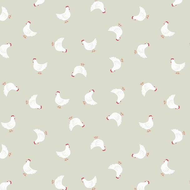 Country Life Reloved | Lewis and Irene | A90.2A | Little Hens on Dark Cream