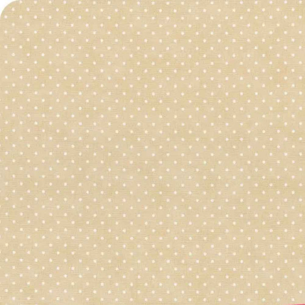 Essential Dots | Moda Fabrics | Eggshell | 8654-11 | 1.0m Remnant