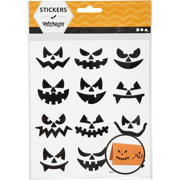 Halloween Stickers | CC Creativ | Faces - Main Image