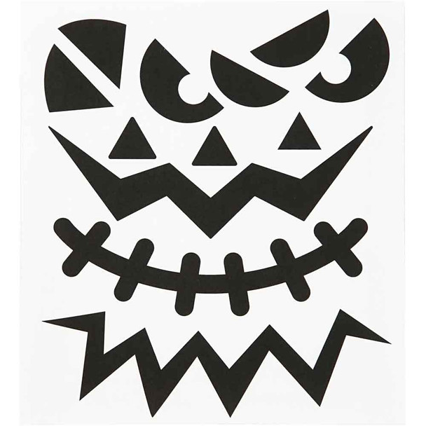 Halloween Stickers | CC Creativ | Big Faces
