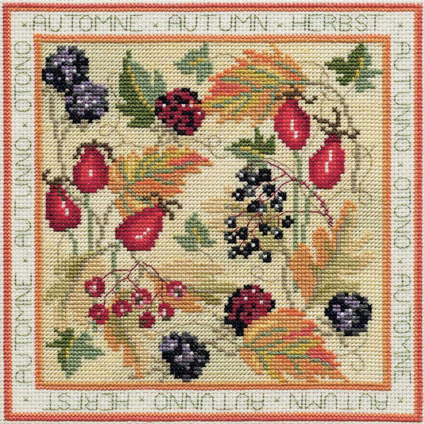 Derwentwater | Counted Cross Stitch Kit | Four Seasons- Autumn