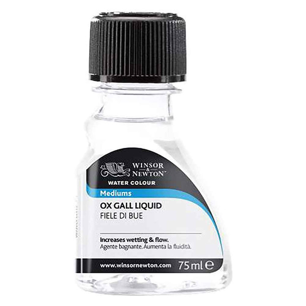 Winsor & Newton Watercolour Medium | Ox Gall Liquid | 75ml