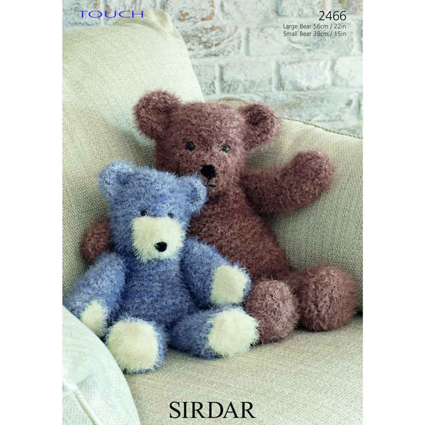 Bears Knitting Pattern | Sirdar Touch Super Chunky 2466 | Digital Download - Main Image