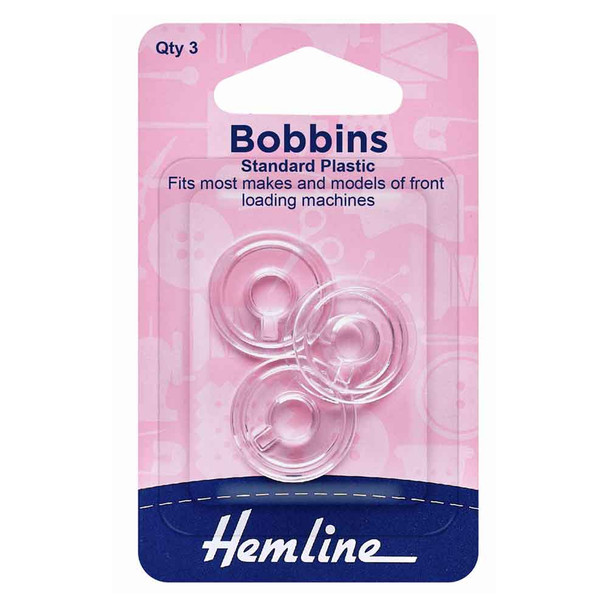 Standard Universal Plastic Bobbins | 11.50mm | 3pcs