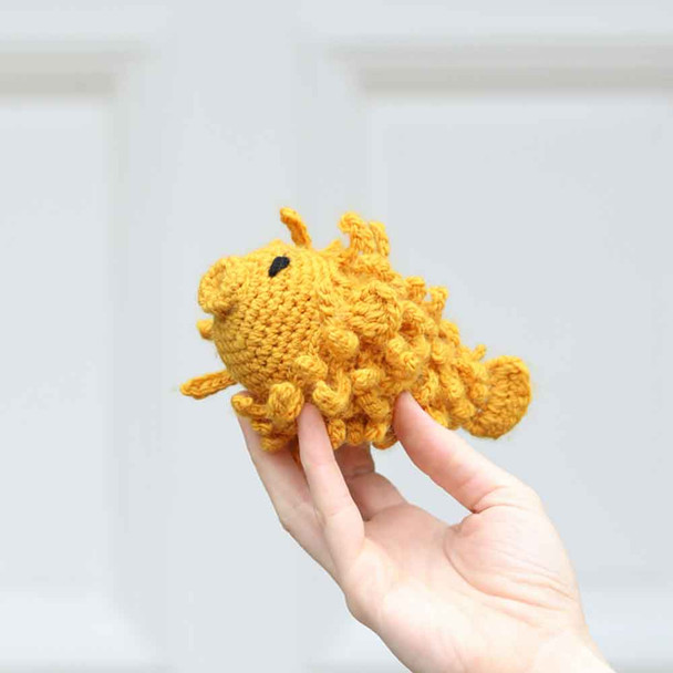 Toft Amigurumi Mini Crochet Kits | Edward's Menagerie Animals | Kerry Lord | Ginny The Mini Pufferfish