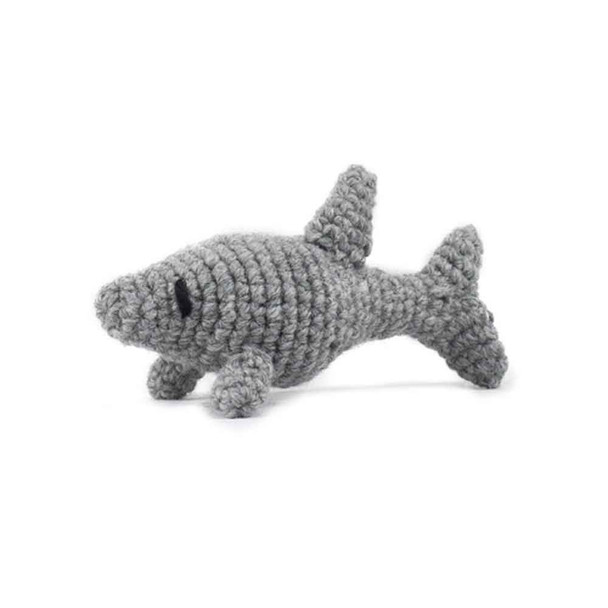 Toft Amigurumi Mini Crochet Kits | Edward's Menagerie Animals | Kerry Lord | Kai The Mini Shark - Level 2 (Easy)