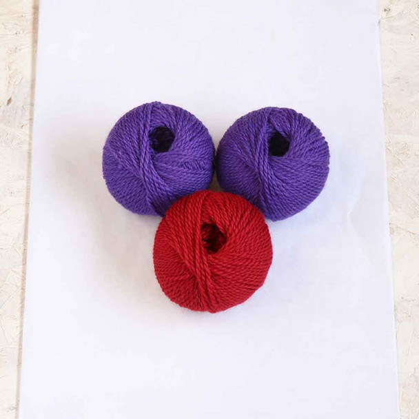 TOFT DK yarn - Amethyst & Ruby
