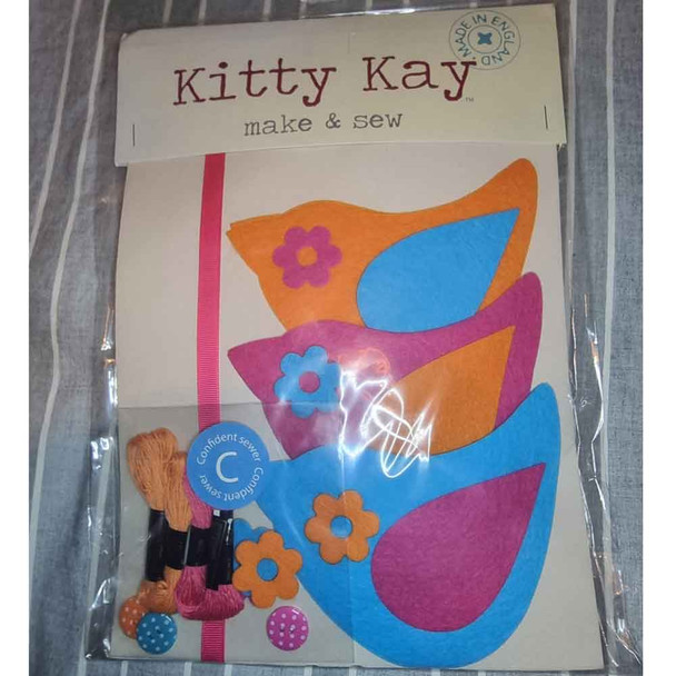 Kitty Kay Make & Sew Bird Kit