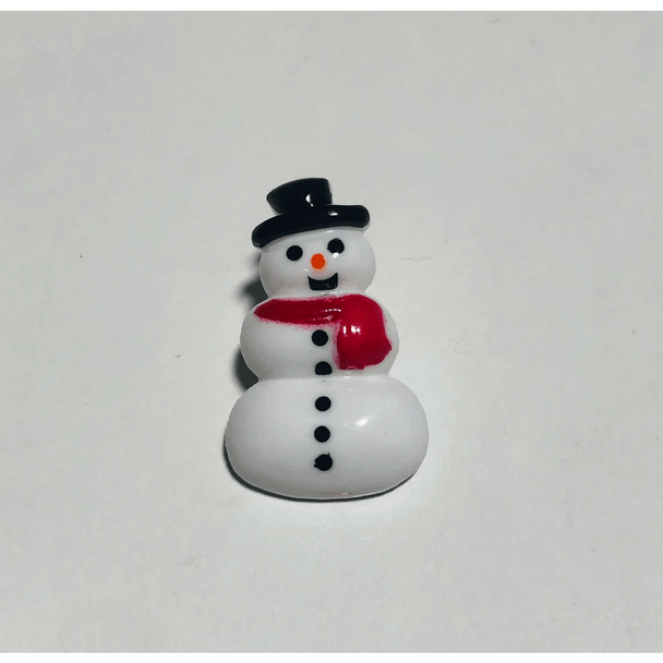 Snowman Buttons | 28 mm | Dill Buttons