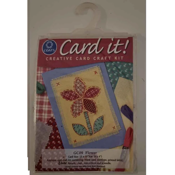 Coats Crafts | Card it! Creative Card Craft Kit | Flower GC09