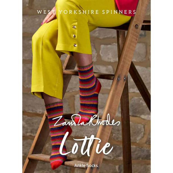 Lottie Ankle Socks Knitting Pattern | WYS Signature 4ply Knitting Yarn DBP0204 | Digital Download - Main Image 