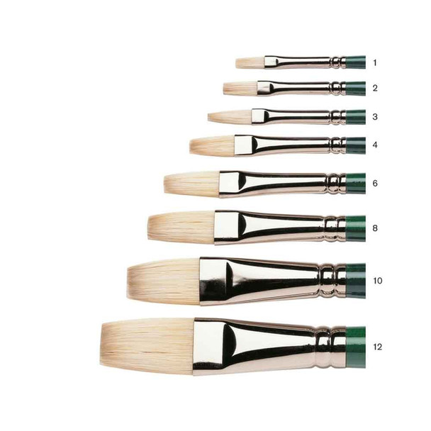 Winsor & Newton Winton Oil Brushes | Long Flat