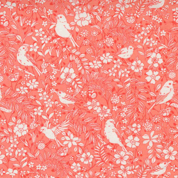 Lady Bird | Crystal Manning | Moda Fabrics | 11873-25 | Birdie Toile Melon