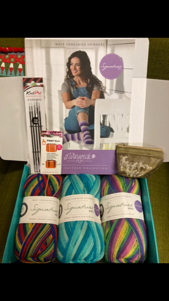 Luxury Sock Gift Box | WYS Knitting Pack
