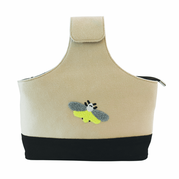 Bumblebee Wool Felt Wrist Bag | KnitPro