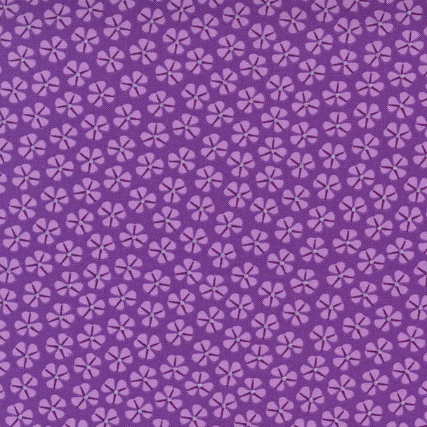 Petal Power | Me and My Sister | Moda Fabrics | 22414-18 Mini Florals Peppy Purple