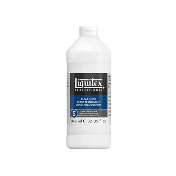 Liquitex Pro Mediums | Transparent Gesso | 946ml