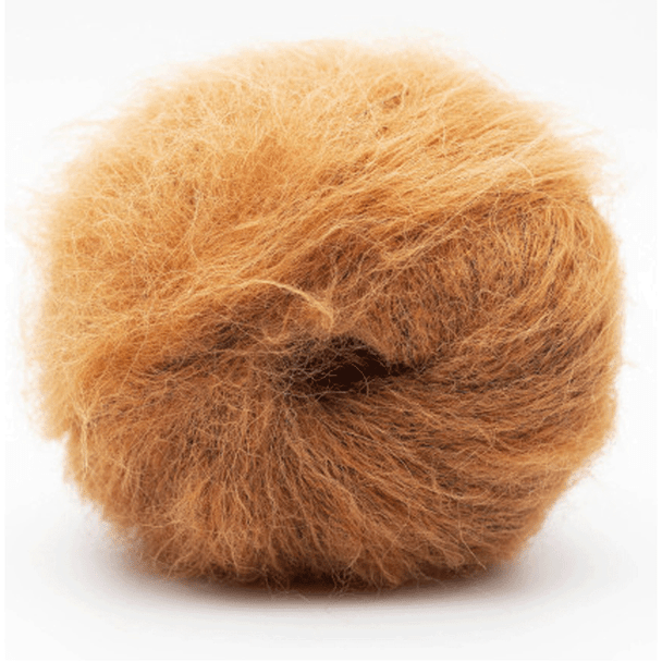 Babysilk Fluffy Solid Aran weight Yarn | 50g Balls | Kremke Soul Wool - Copper